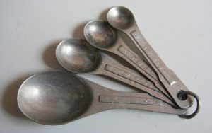 পরিমাপের ৪ রকমের চামচ [ 4 Measuring Spoons ]