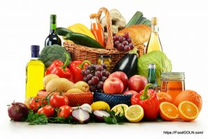 Basket with Vegetables Fruits Wine and Bread 5 Basket with Vegetables, Fruits, Wine and Bread (5)