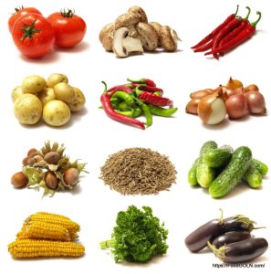 Fruits Vegetables Collection 6 Fruits & Vegetables Collection (6)