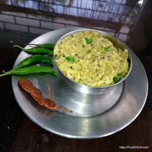 কাঁচা মান কচু বাটা