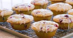 Lemon Cranberry Muffins